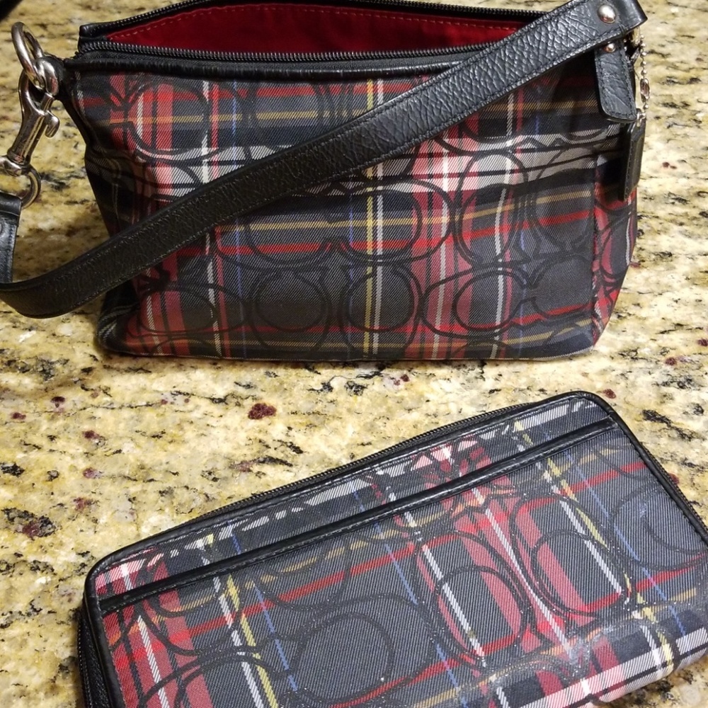 Coach purse + wallet